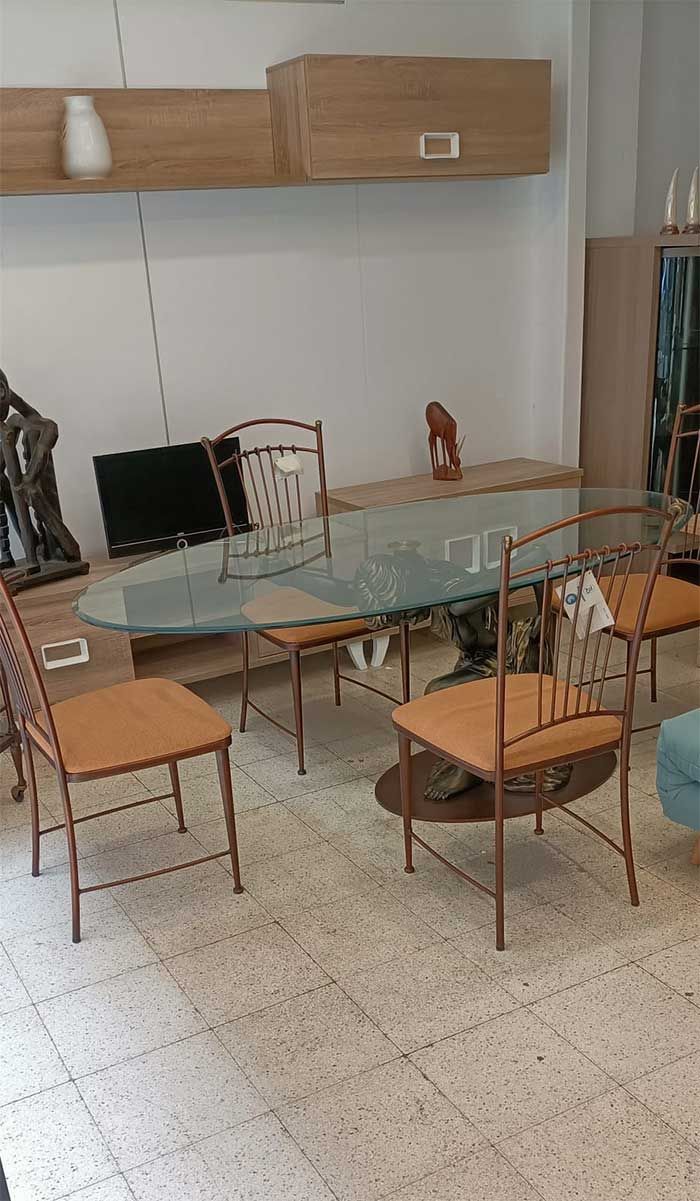Recogida Muebles Bilbao - Rastro 2ª Oportunidad sillas y mesas